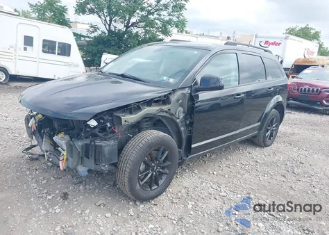 2019 Dodge Journey Se z USA, uszkodzony, nr VIN 3C4PDCBBXKT804797